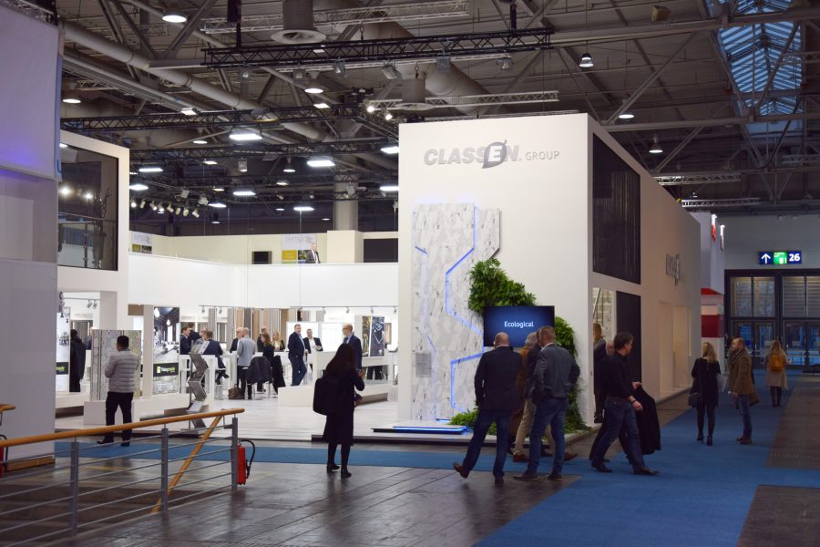 DOMOTEX 2018 sərgisində Classen stendi